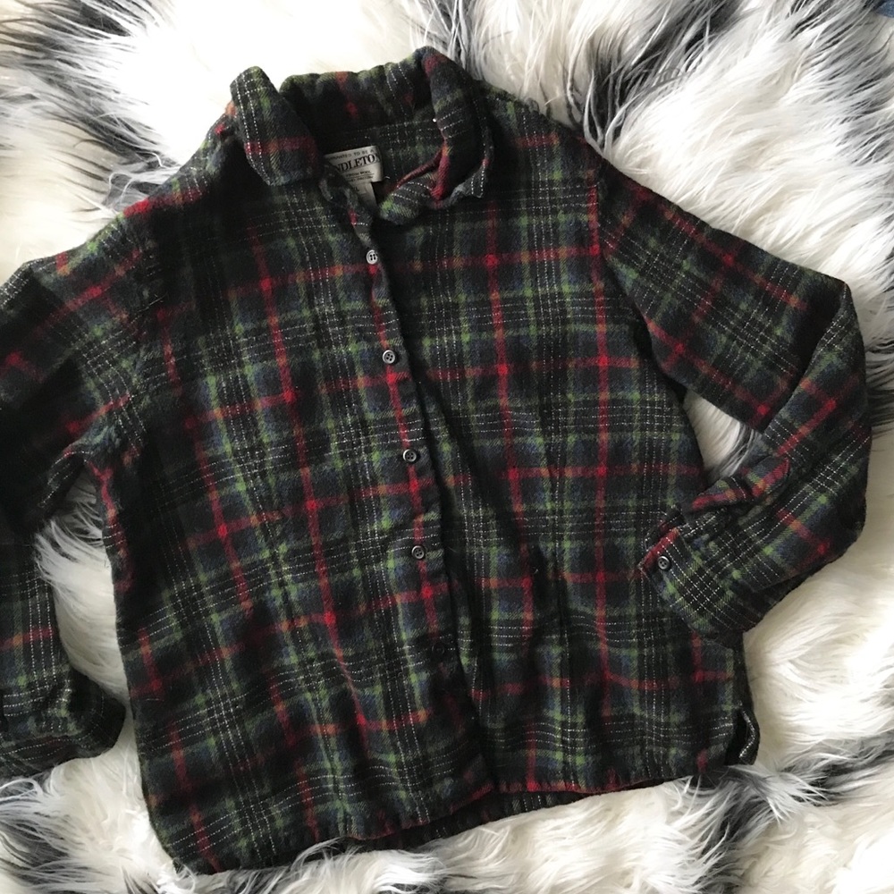 Pendleton Little Boys Plaid Button Down sz XL